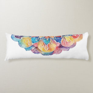 Rainbow Krawatte-Dye Mandala Seitenschläferkissen