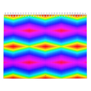 Rainbow-Krawatte Kalender