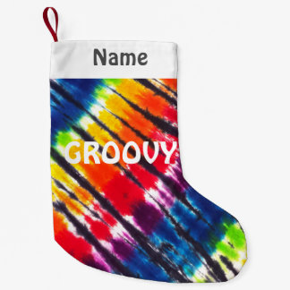 Rainbow-Krawatte - Maßgeschneiderte Groovy Kleiner Weihnachtsstrumpf