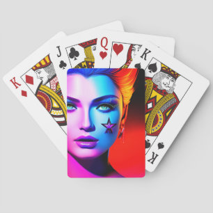 Rainbow Lady Spielkarten