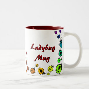 Rainbow Ladybug Tasse