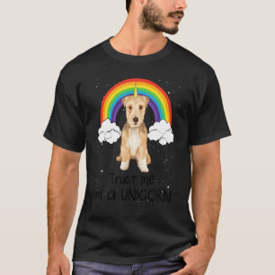 Rainbow Lakeland Terrier Trust Me I'm A Unicorn Tu T-Shirt