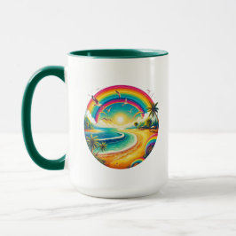 Rainbow Large Combo Tasse