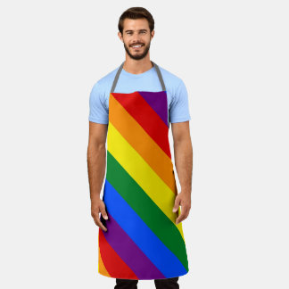 Rainbow Large Unisex Schürze