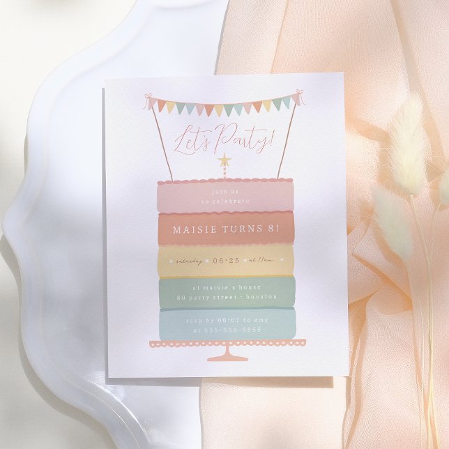 Rainbow Layer Cake Budget Geburtstag Partei (Von Creator hochgeladen)