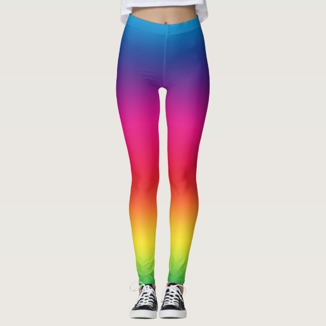 Rainbow-Leggings Leggings (Vorderseite)