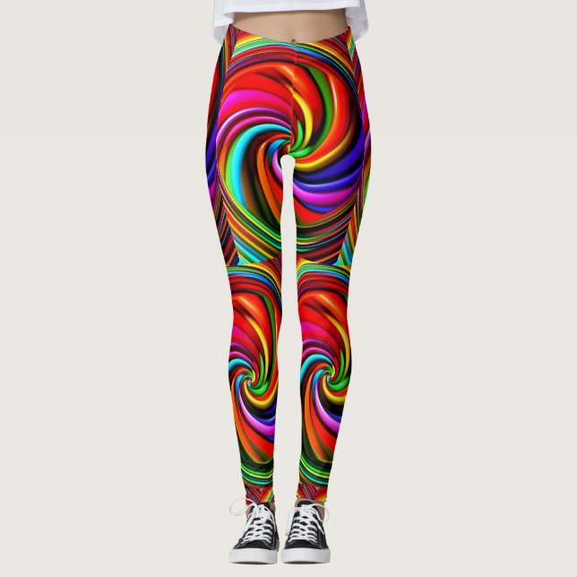 RAINBOW LEGGINGS VIBRATION ENERGIE (Vorderseite)