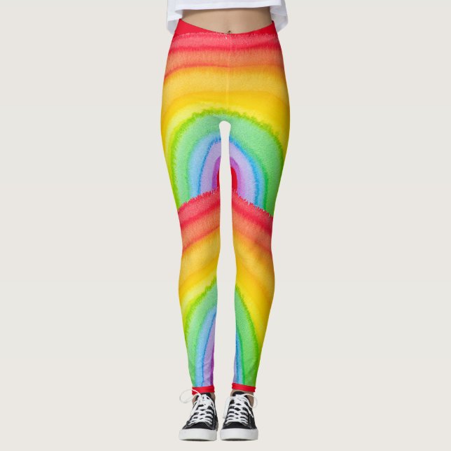RAINBOW LEGGINGS YOGA PANS (Vorderseite)