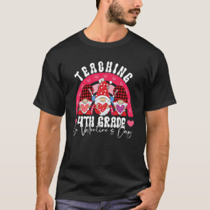 Rainbow-Lehre 4. GRADE am Valentinstag T-Shirt