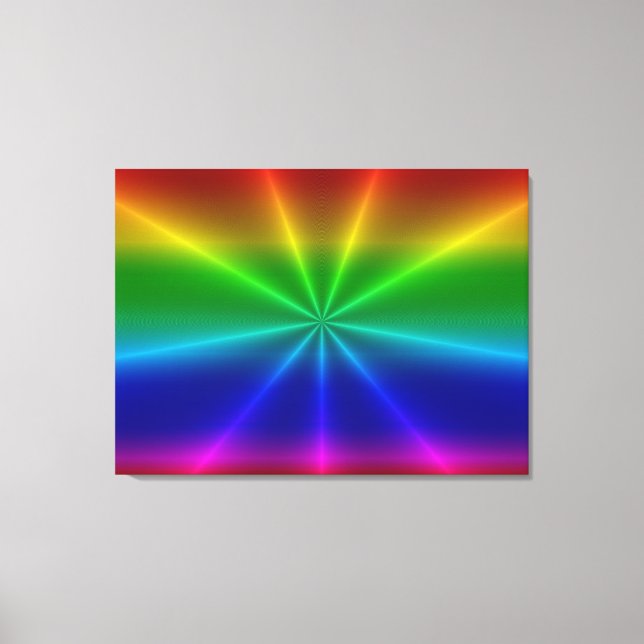 Rainbow Leinwanddruck (Vorderseite)
