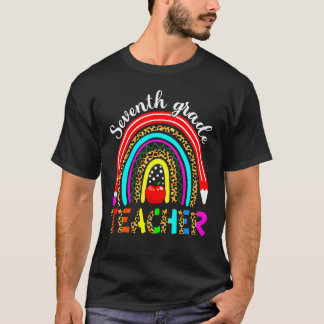 Rainbow Leopard, Lehrerin der 7. Klasse, zurück zu T-Shirt
