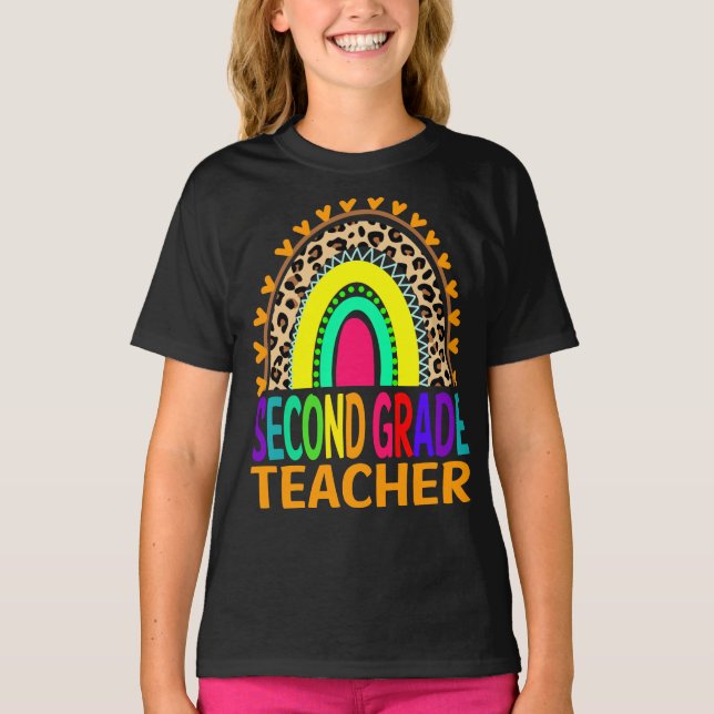 Rainbow Leopard T-Shirt (Vorderseite)