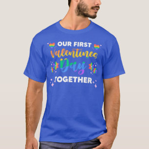 Rainbow Lesbian Gay Pride Month Transgender LGBT H T-Shirt