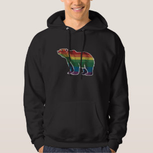 Rainbow Lesbian LGBT Gay Pride Hoodie
