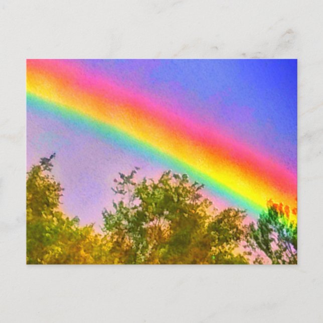 RAINBOW LG Postkarte (Vorderseite)