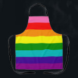 Rainbow LGBT Gay Flag All-Over Print Schürze<br><div class="desc">Rainbow LGBT Gay Flag All-Over Print Schürze</div>