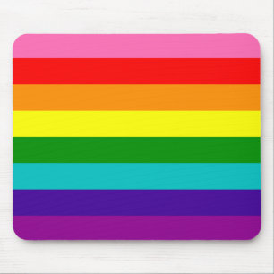 Rainbow LGBT Gay Flag Mousepad