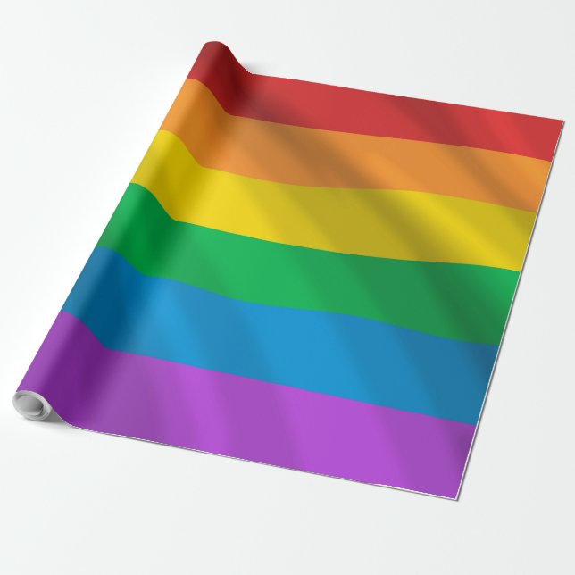 Rainbow LGBT Geschenkpapier (Ungerollt)