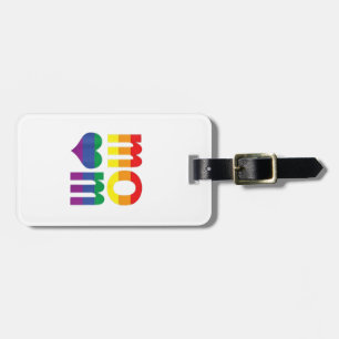 Rainbow LGBT Pride Monat Muttertag LGBT Gepäckanhänger