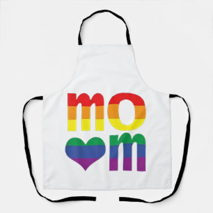 Rainbow LGBT Pride Monat Muttertag LGBT Schürze