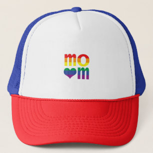 Rainbow LGBT Pride Monat Muttertag LGBT Truckerkappe