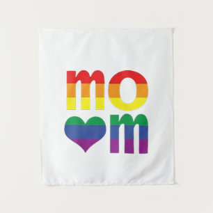 Rainbow LGBT Pride Monat Muttertag LGBT Wandteppich