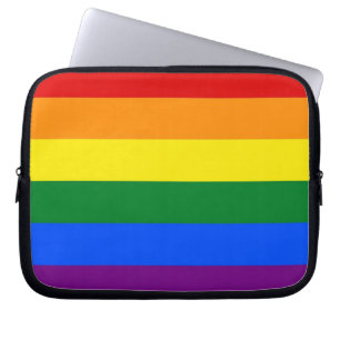 Rainbow LGBT Prix Flag Laptop Sleeve