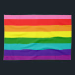 Rainbow LGBT Schwulenflagge Küchentücher<br><div class="desc">Rainbow LGBT Schwulenflagge Küchentücher</div>