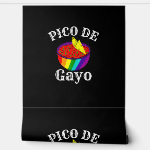 Rainbow LGBTQ Pico De Gayo Gay Pride Flag Salsa Me Tapete