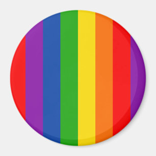 Rainbow LGBTQ+ Prix Flag, Gay Pride Colors Magnet