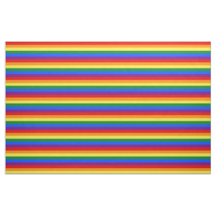 Rainbow LGBTQIA+ Flag Primargewebe Stoff