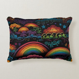 Rainbow LGBYQ Design Dekokissen