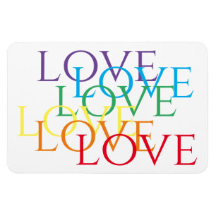 RAINBOW LIEBE 4x6 Flexible Magnet