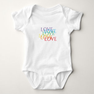 RAINBOW LIEBE Baby Bodysuit Strampler