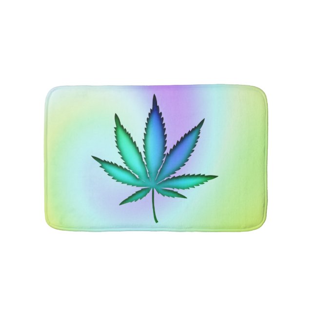 Rainbow-Liebe Badematte (Vorderseite)