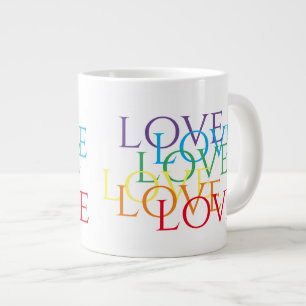 RAINBOW LIEBE Big White Tasse