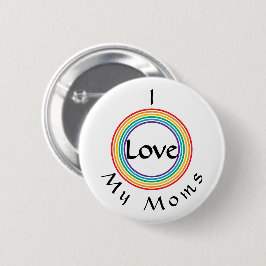 Rainbow-Liebe Button