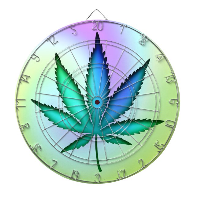 Rainbow-Liebe Dartscheibe (vorne)