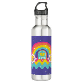 Rainbow-Liebe Edelstahlflasche