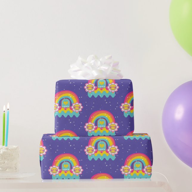 Rainbow-Liebe Geschenkpapier (Partygeschenke)