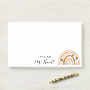 Rainbow Liebe Herzlehrer Postit Notes Post-it Klebezettel