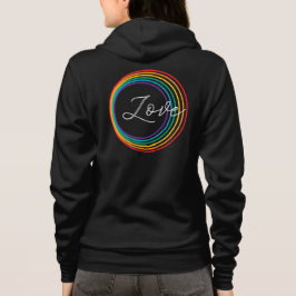 Rainbow-Liebe Hoodie