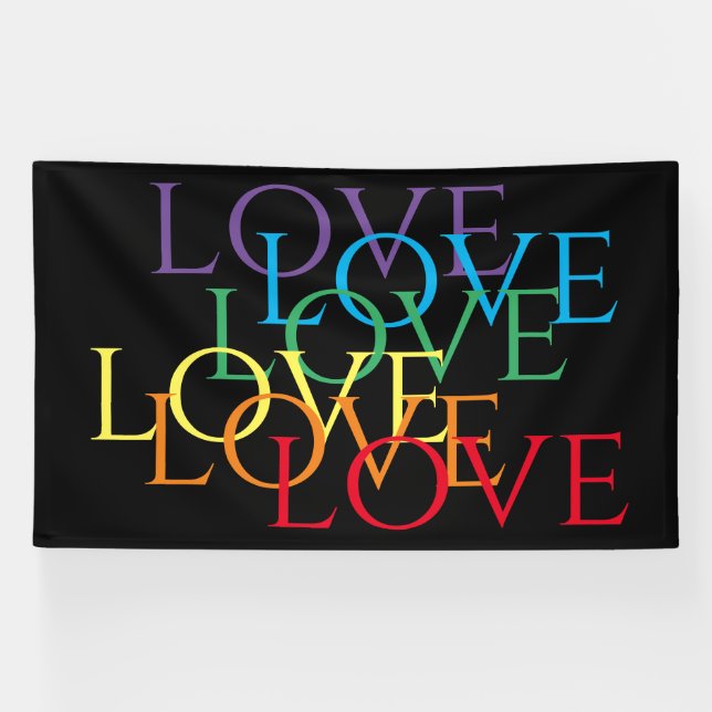 RAINBOW LIEBE II Banner 6'x10 (Horizontal)