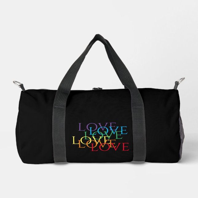 RAINBOW LIEBE II Kleine Duffel Duffle Bag (Vorderseite)