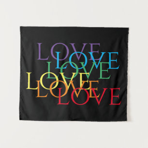 RAINBOW LIEBE II Tapestry Wandteppich
