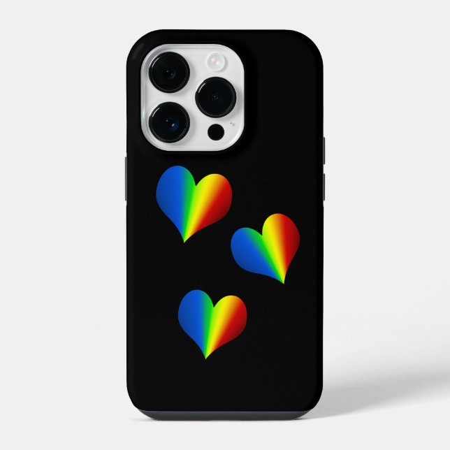 Rainbow-Liebe - iPhone/iPad-Gehäuse iPhone Hülle (Rückseite)