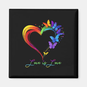 Rainbow Liebe ist Liebe Lgbt Gay Lesbian Pride But Magnet
