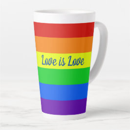 Rainbow-Liebe ist Liebe Milchtasse