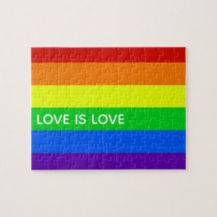 Rainbow-Liebe ist Liebe Puzzle