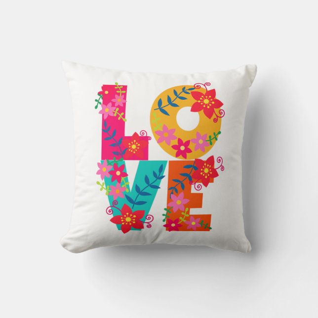 Rainbow-Liebe Kissen (Vorderseite)